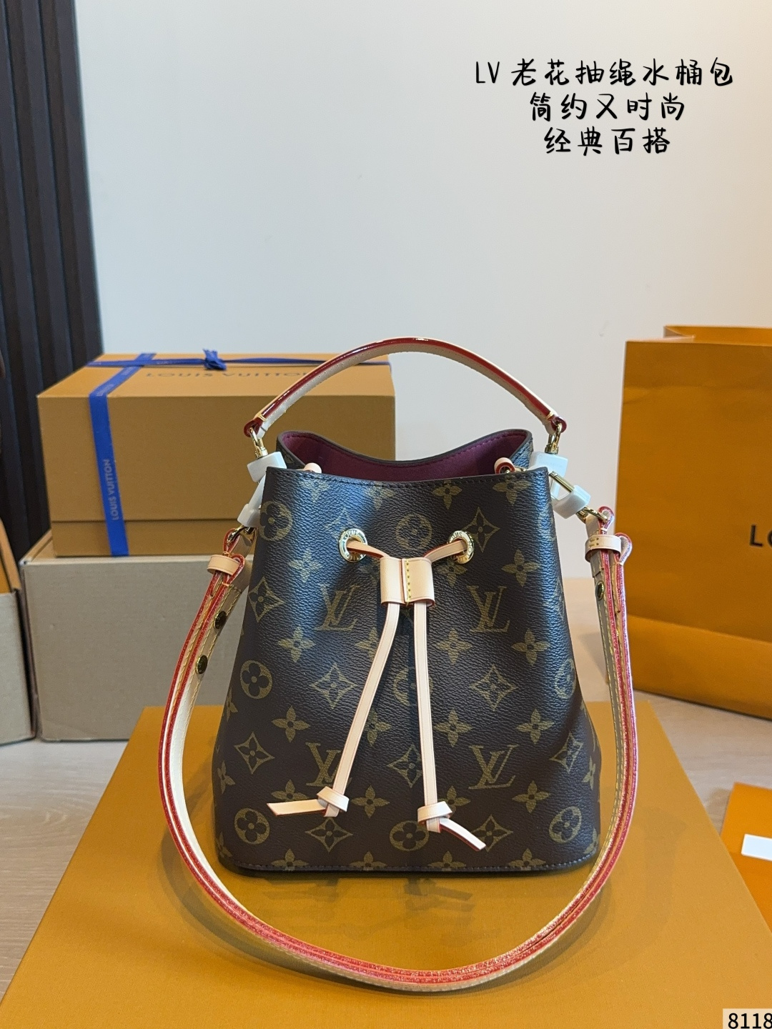 LV Bucket Bag Monogram Canvas 2 395
